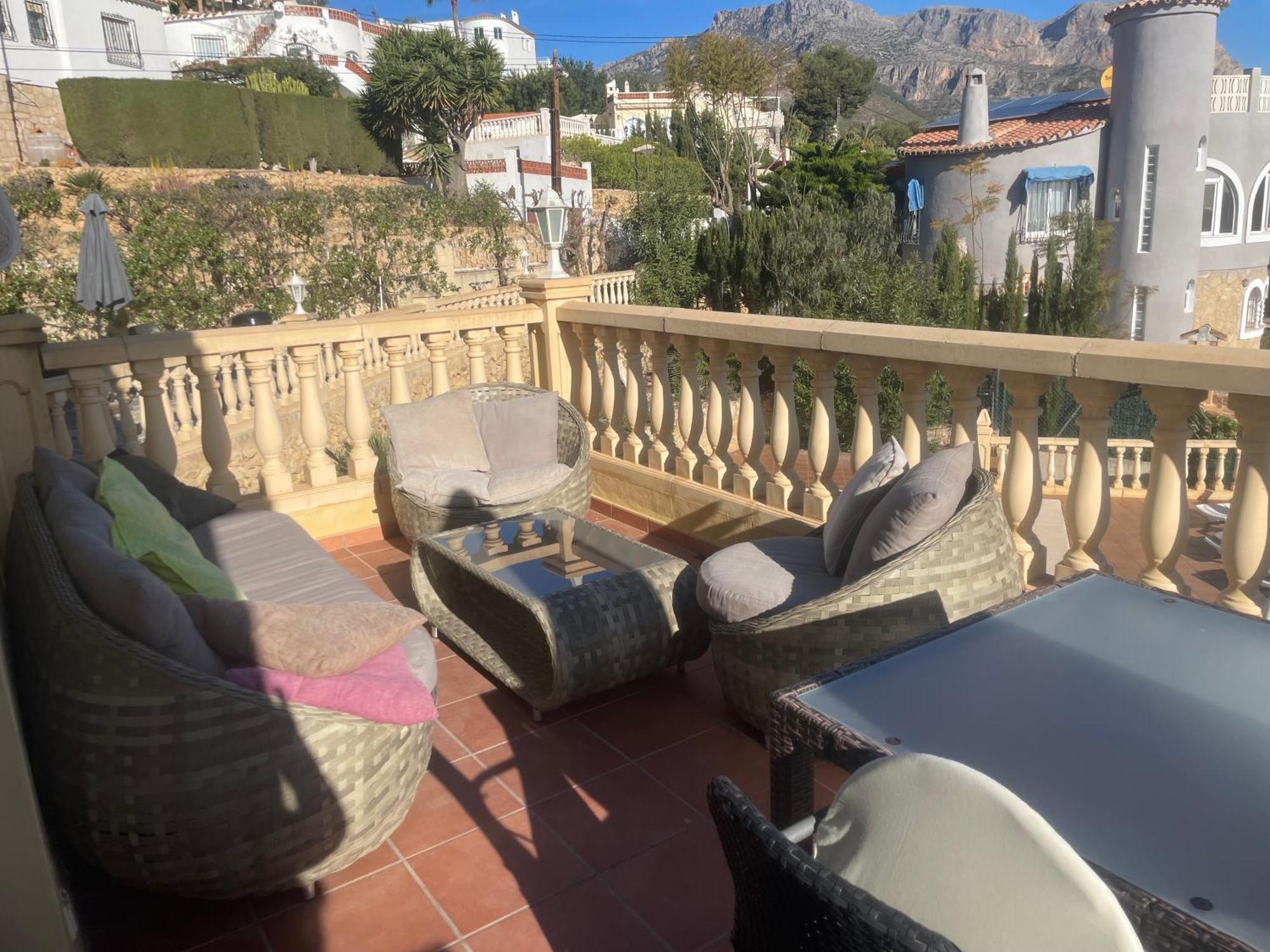 Chalet con vista al mar La Nucía Extérieur photo